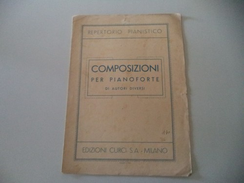 Antico spartito composizioni - spartito,