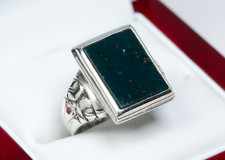 835 argento antico - antico, massiccia