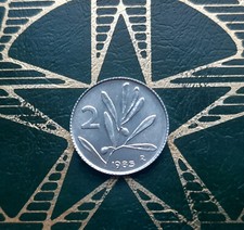($)    2 Lire 1985 (Ulivo) -