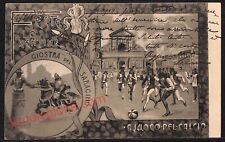 ae7246 - CARTOLINA D'EPOCA - Firenze Città - Giostra del Saracino  1902
