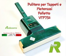 VORWERK FOLLETTO VTF 732 LAVATAPPETI PULITORE TAPPETO MATERASSI VK120 121 122