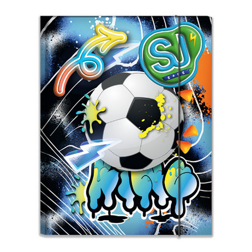 Cartella con elastico - con,