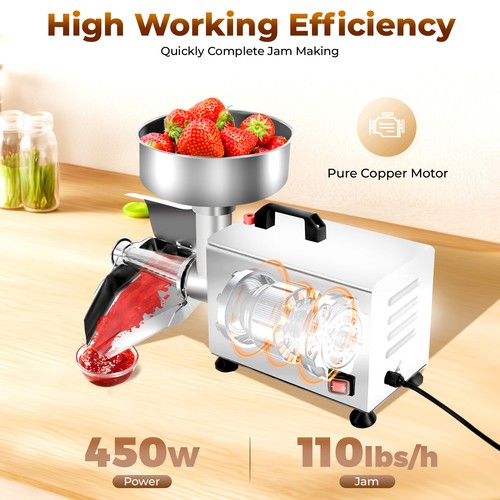 Colino pomodoro elettrico inox - pomodoro,