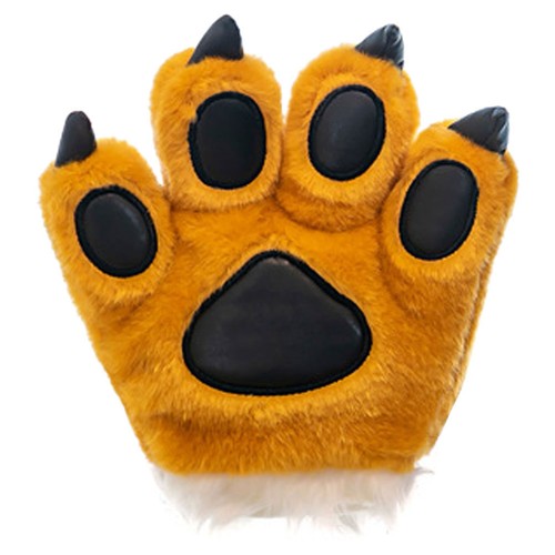 Costume tigre guanti - ,