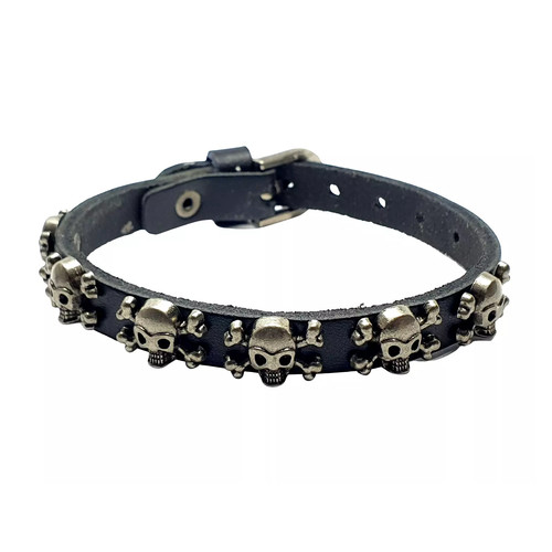 Bracciale con teschio