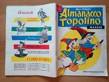 ALMANACCO TOPOLINO 1957  MAGGIO N. 5 - MONDADORI WALT DISNEY - OTTIMO