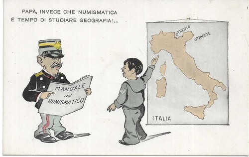 Cartolina satirico umoristica - cartolina,