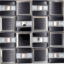 Mosaico Piastrelle Argento