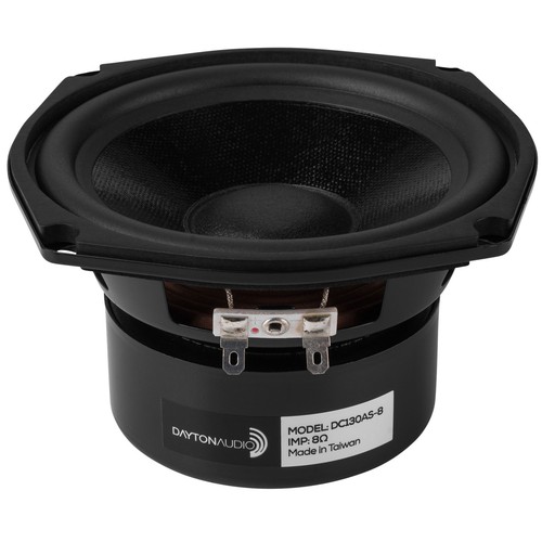Dayton audio dc130as 4 - dayton, 5-1/4"
