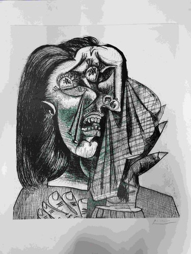 Pablo picasso litografia - pablo,