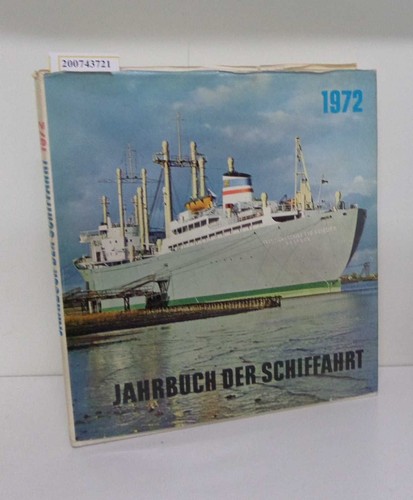 Jahrbuch der schiffahrt 1972 - schiffahrt,