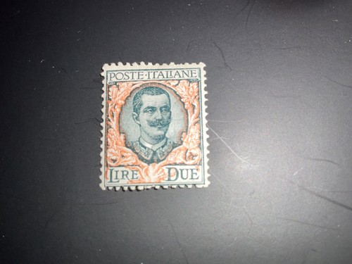 Regno italia 1923 floreale 2 - regno, d'italia