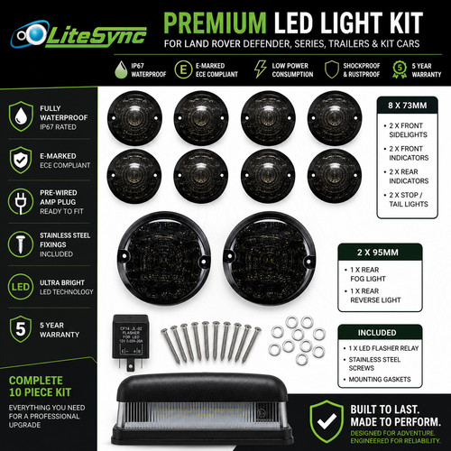 Pezzi completo fumè led - 12,