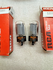 NOS NIB RCA 5881 Coppia tubi