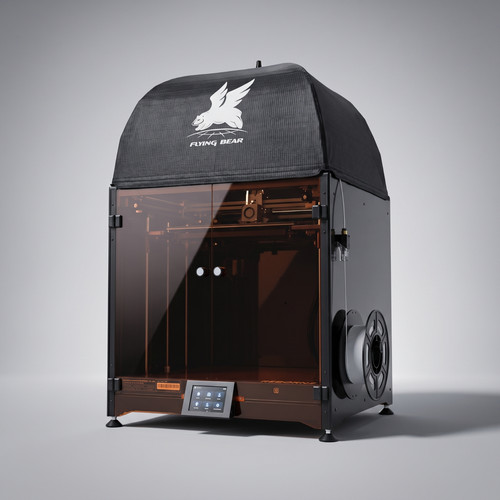 Flying bear printer - flying, 3d