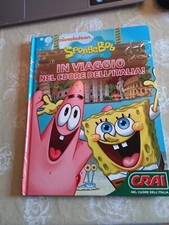 ALBUM COMPLETO STICKERS SPONGEBOB NICKELODEON IN VIAGGIO NEL CUORE DELL'ITALIA