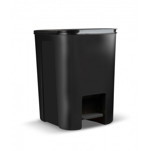 Pattumiera pedale 25l plastica - pattumiera,