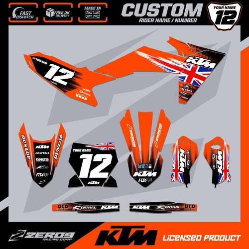Ktm motocross grafica - 50, 65