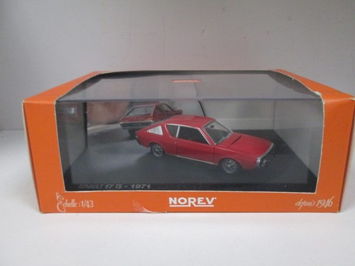 Renault r17 rouge red - ts,