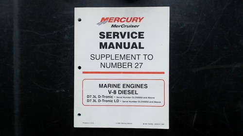 Mercury mercruiser manuale - mercruiser,