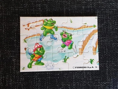 Kinder gadget vintage puzzle - -,
