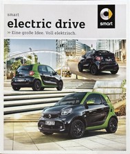 Smart Fortwo e Forfour ELECTRIC DRIVE depliant brochure depliant 10/2017