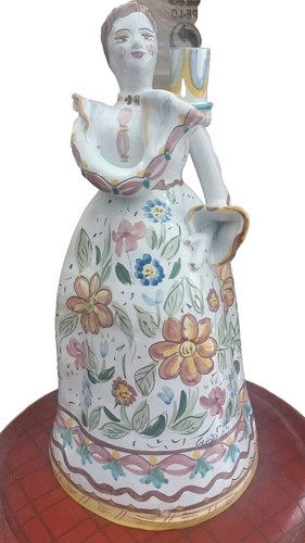 Candeliere ceramica santo - in,