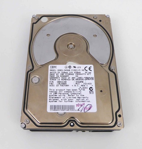 Disco rigido hdd 4560mb - hdd,