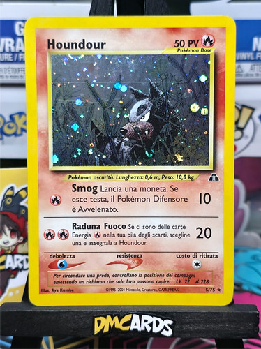 Pokemon houndour rara - pokemon,