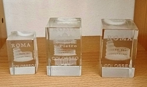 Fermacarte plexiglass souvenir - fermacarte,
