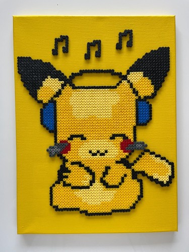 Pixel art perles - /, repasser