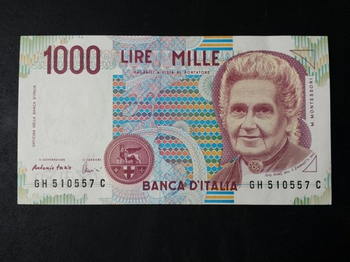 Banconota lire mille - ,