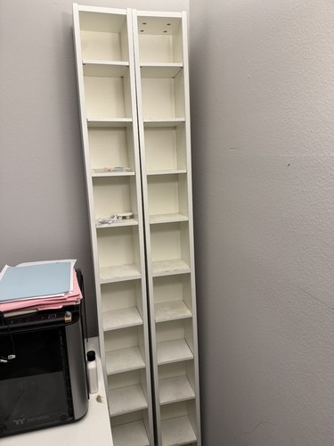 Two matching white ikea - two,