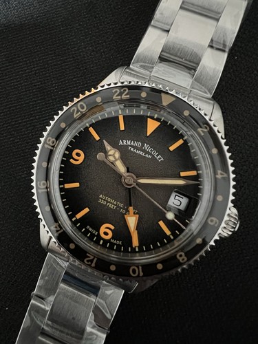 Armand nicolet vs1 - gmt, black