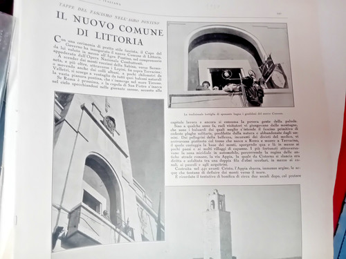 Nuovo comune littoria - comune, di