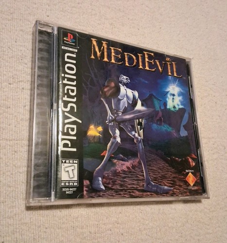 Medievil black label 1998 - medievil,