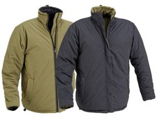 GIACCA REVERSIBILE VERDE NERO SOFTAIR MILITARE POLIZ CARAB DEFCON 5 D5-20091 OD