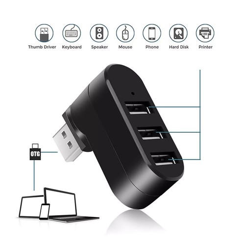 Adattatore usb porte hub - adattatore, 3