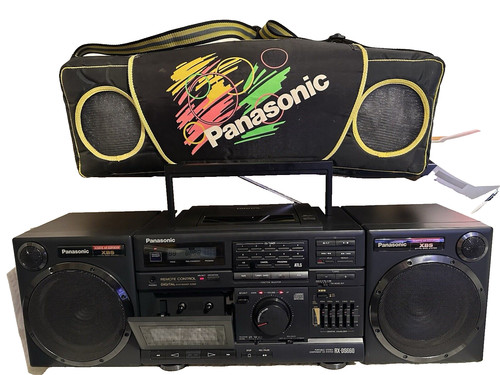 Raro boombox stereo panasonic - raro,