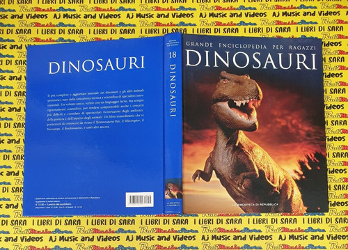 Book libro dinosauri grande - book,