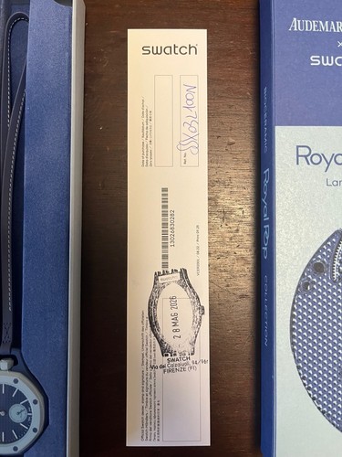Audemars piguet swatch royal - piguet,