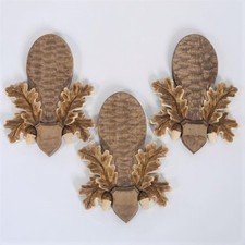 3 Pezzi Intagliato Piastre