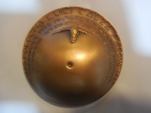 Medaglia luigi calza docente - luigi,