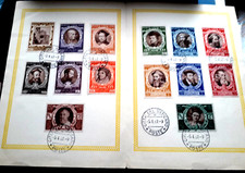 SPLENDIDO FOLDER FRANCOBOLLI VATICANO 1946 CONCILIO di TRENTO SERIE COMPLETA USD