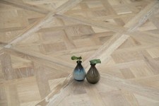 Pannello intero! Parquet Rovere Versailles Spazzolato e Bianco Oliato 20mm Campione PE2006