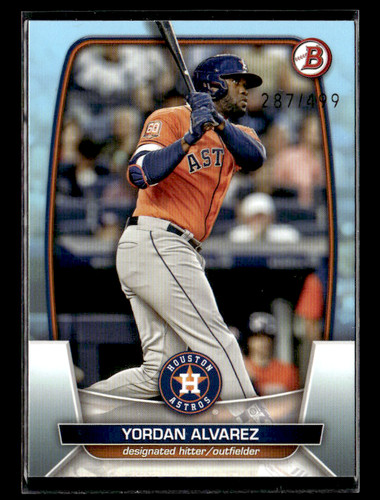 2023 bowman yordan alvarez - bowman,