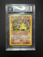 Charizard Set Base Bgs 8 no psa gold star Eng