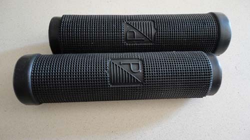 Vespa black handgrips hand - vespa,