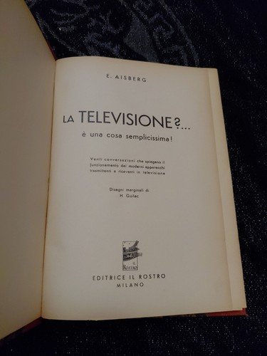 Televisione una cosa - una,