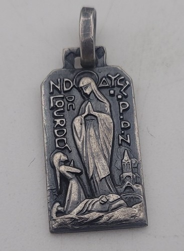 Médaille argent ancien de - ancien,